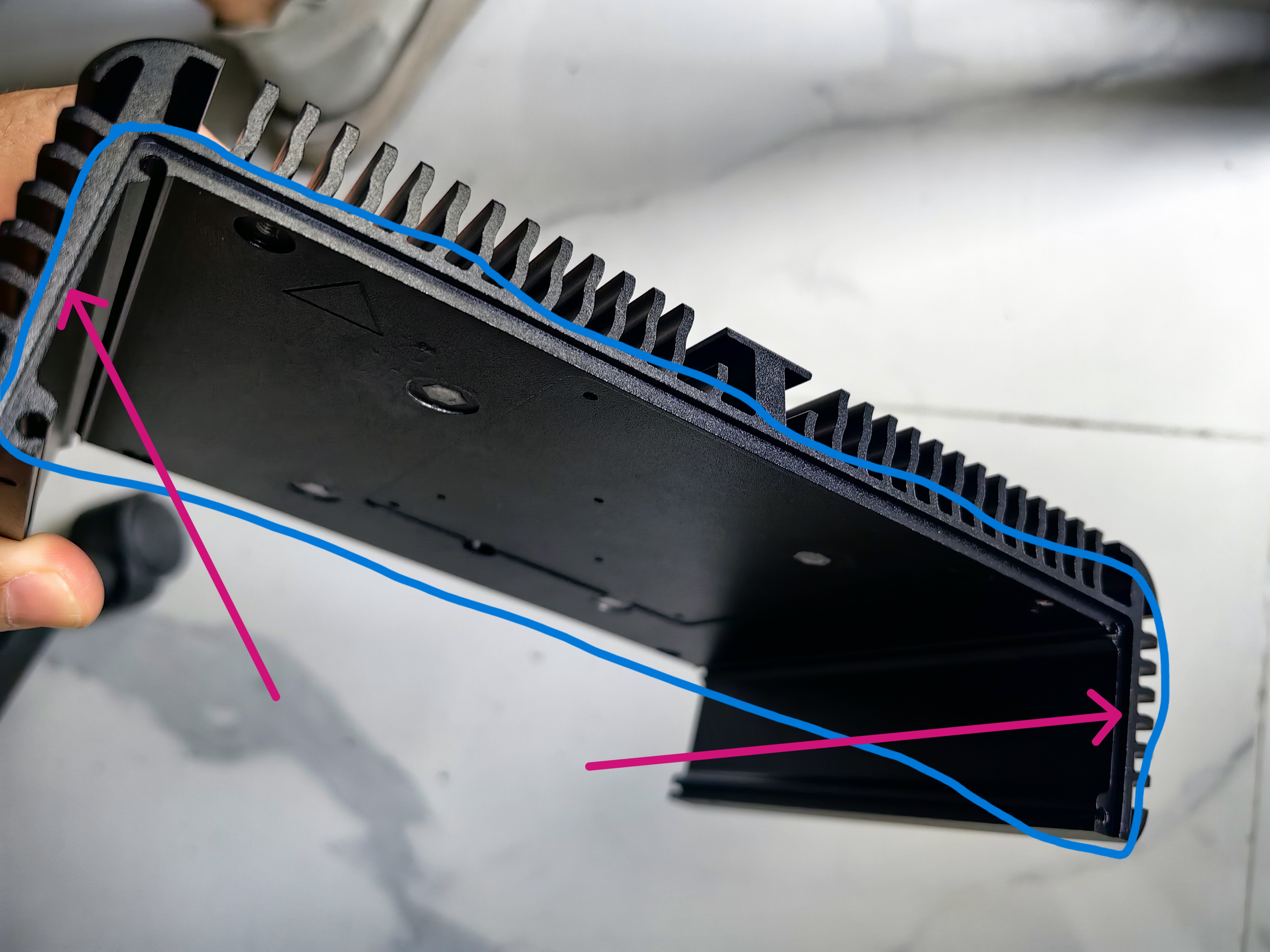 Custom industrial enclosure panel-fit verification