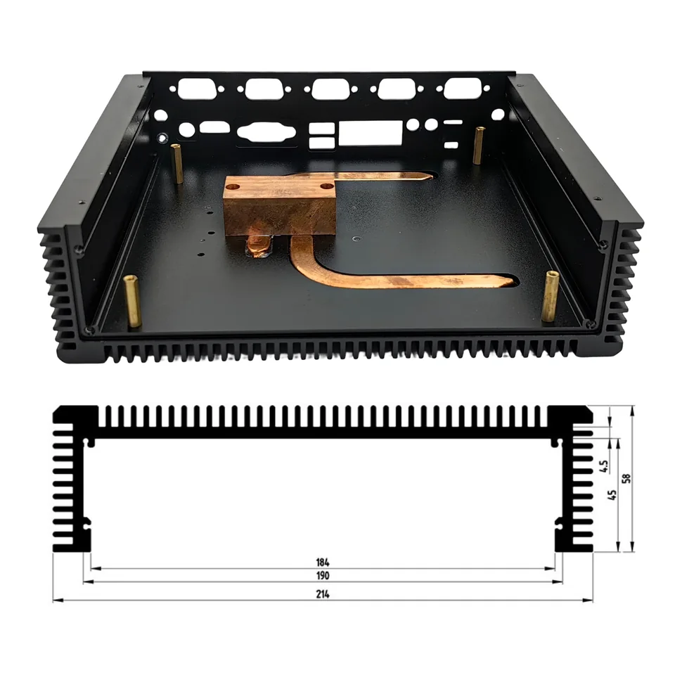 DM11 enclosure thermal structure